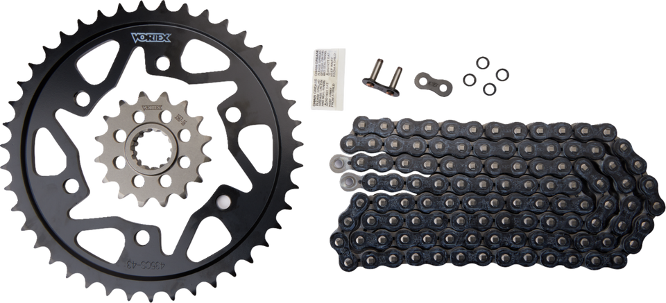 Chain Kit - Black - Yamaha - MT-07 - Lutzka's Garage