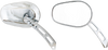 Mirror - Thru-Mount - Side View - Oval - Chrome - Lutzka's Garage