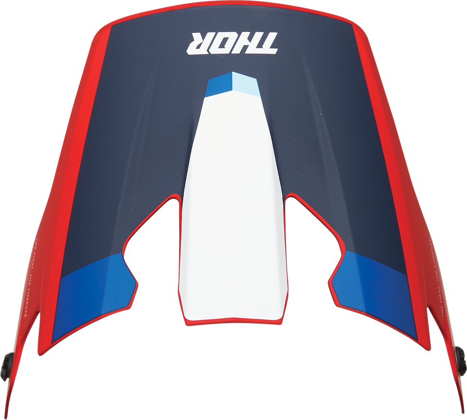 Reflex Visor Kit - Apex - Red/White/Blue - Lutzka's Garage