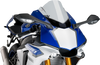 Race Windscreen - 13-1/4" - Clear - YZF-R1 - Lutzka's Garage
