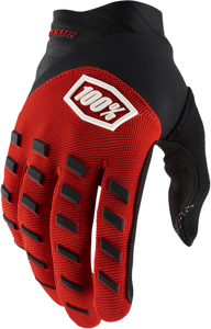 Airmatic Gloves - Red/Black - Small - Lutzka's Garage