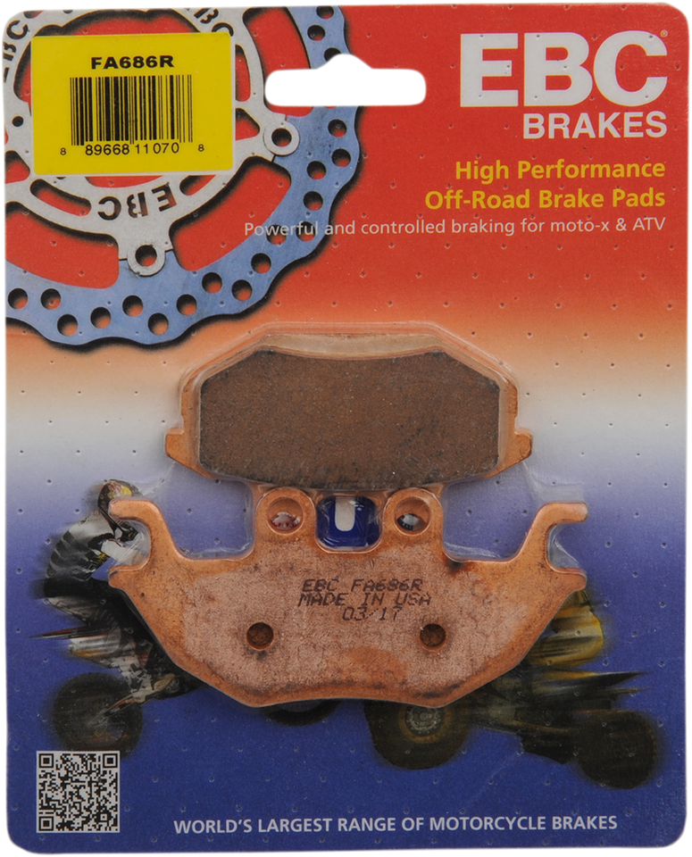 Sintered "R" Brake Pads