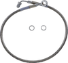 Brake Line - +4" - Stainless Steel - 18-22 Softail - Lutzka's Garage