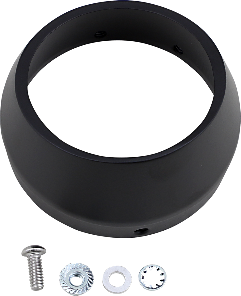 End Cap - Black - Slash - Lutzka's Garage