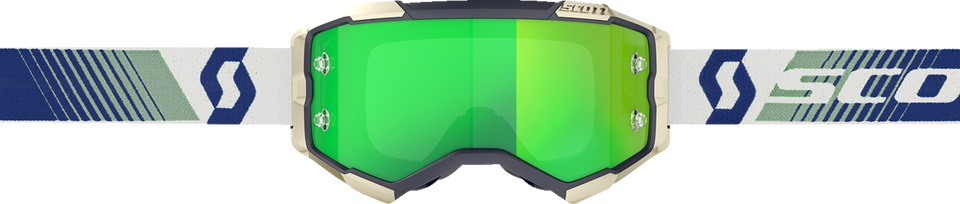Fury Goggle - Blue/Green - Green Works - Lutzka's Garage