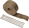 Lava Rock Exhaust Wrap Kit - Multi-Tone - 2" x 25