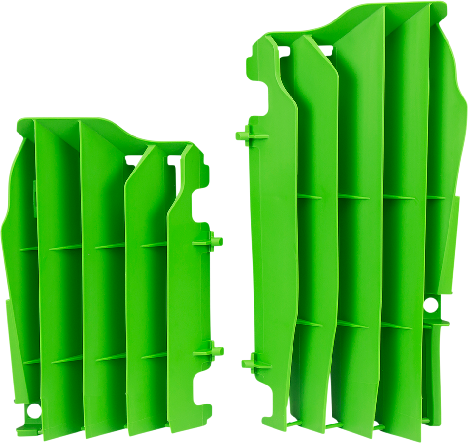 Replacement Radiator Louvers - Green - Kawasaki - Lutzka's Garage