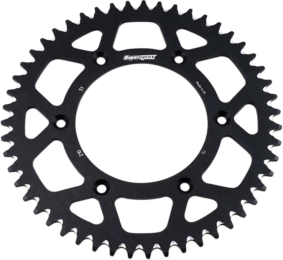 Rear Sprocket - Black - Honda - 51 Tooth - Lutzka's Garage