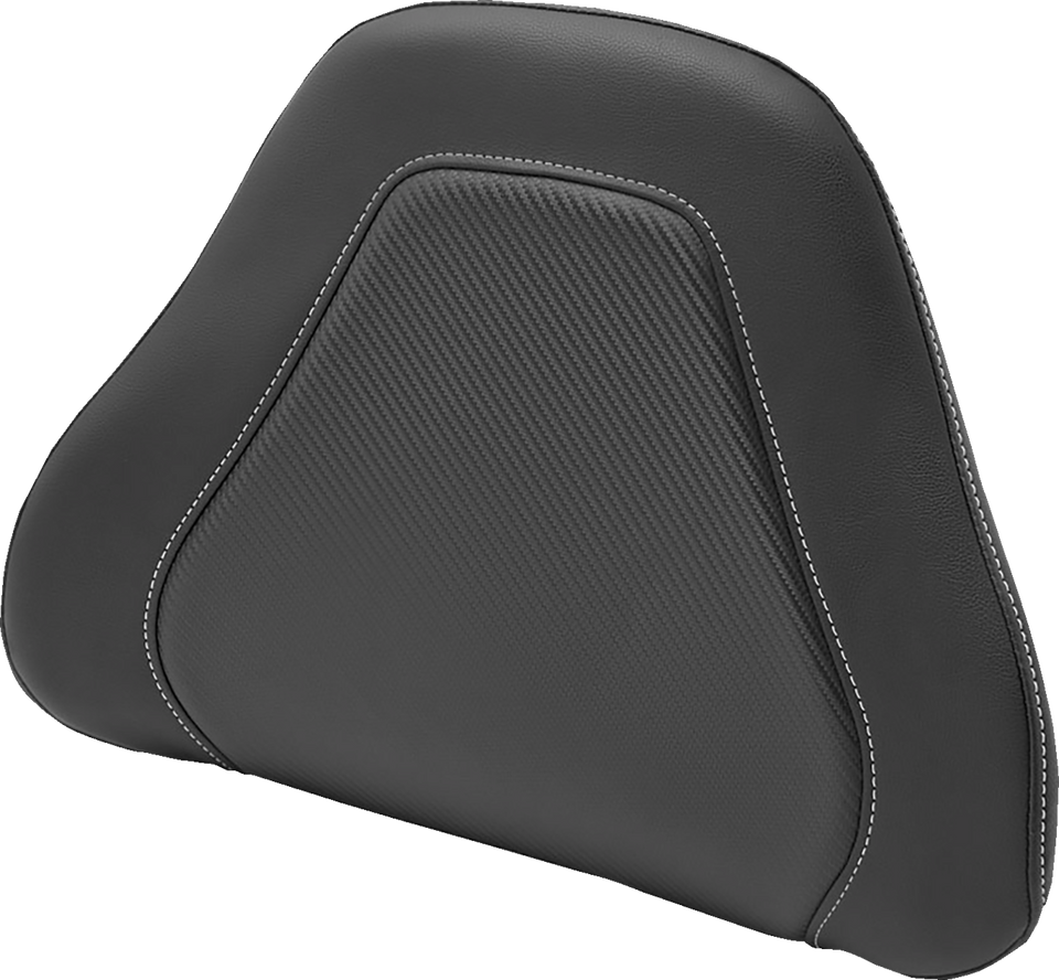 Tour-Pak® Backrest Pad Cover - Carbon Fiber - Black - Lutzka's Garage