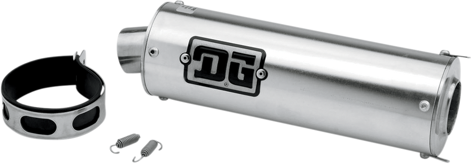 Universal Slip-On Exhaust - Round