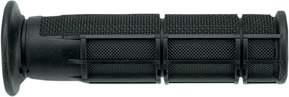 Grips - Victor - Half Waffle - ATV - Black - Lutzka's Garage