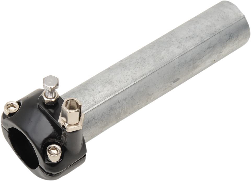 Throttle - Single Cable - 1" - Black - Lutzka's Garage