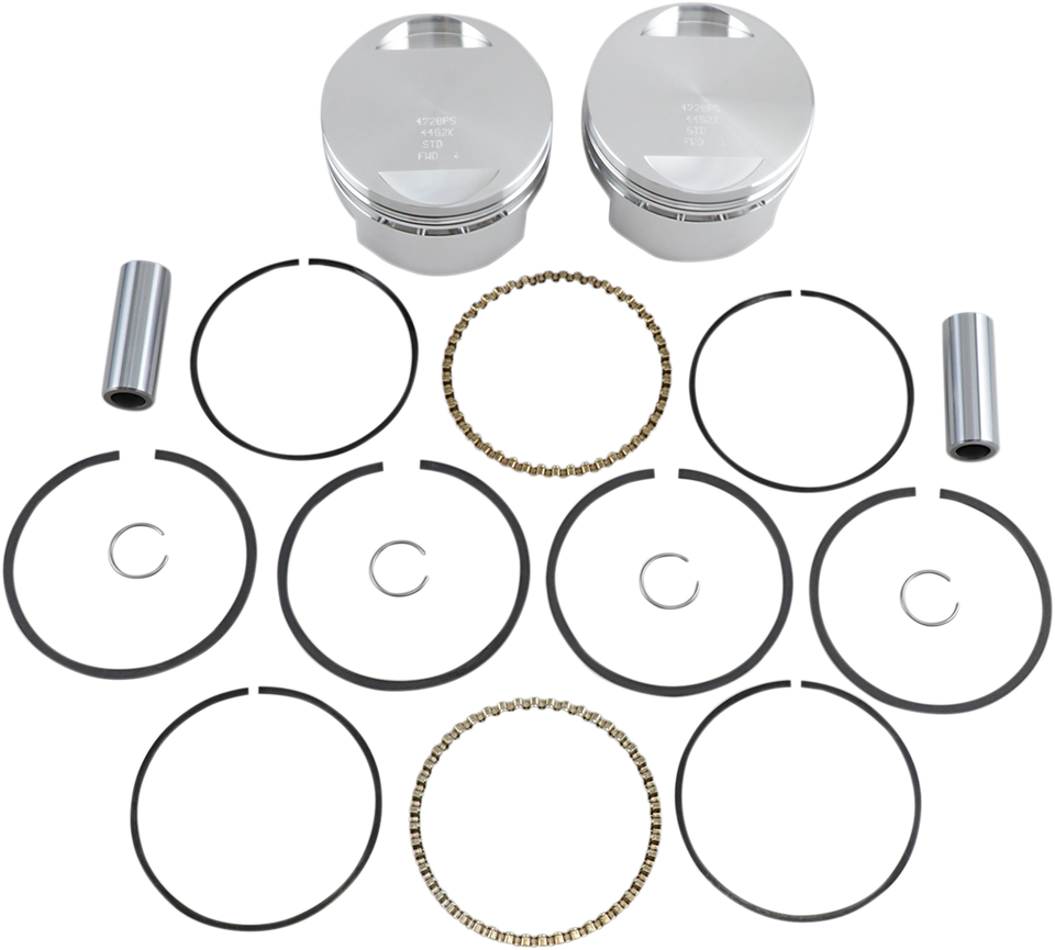 Piston Kit - Standard - XL 1200 | Buell with OEM 1200 Heads