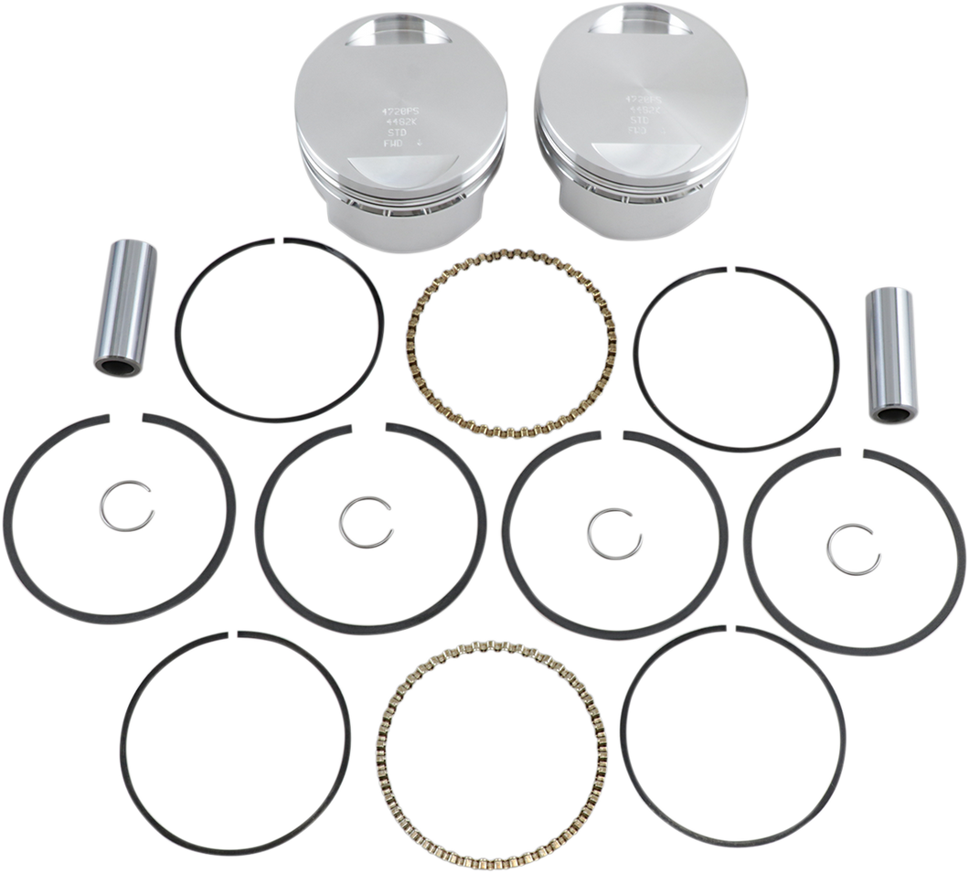 Piston Kit - Standard - XL 1200 | Buell with OEM 1200 Heads
