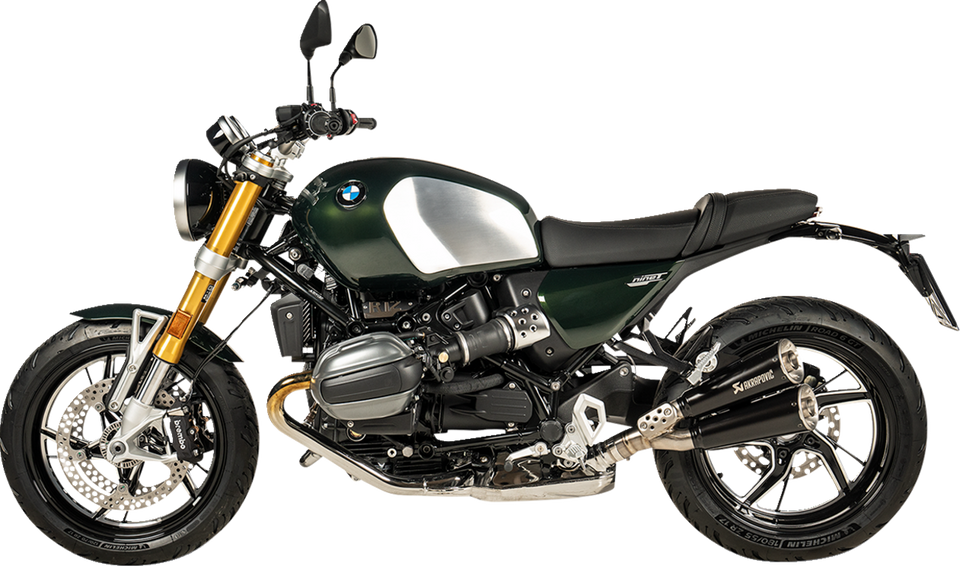 Slip-On Line Muffler - Black - Lutzka's Garage