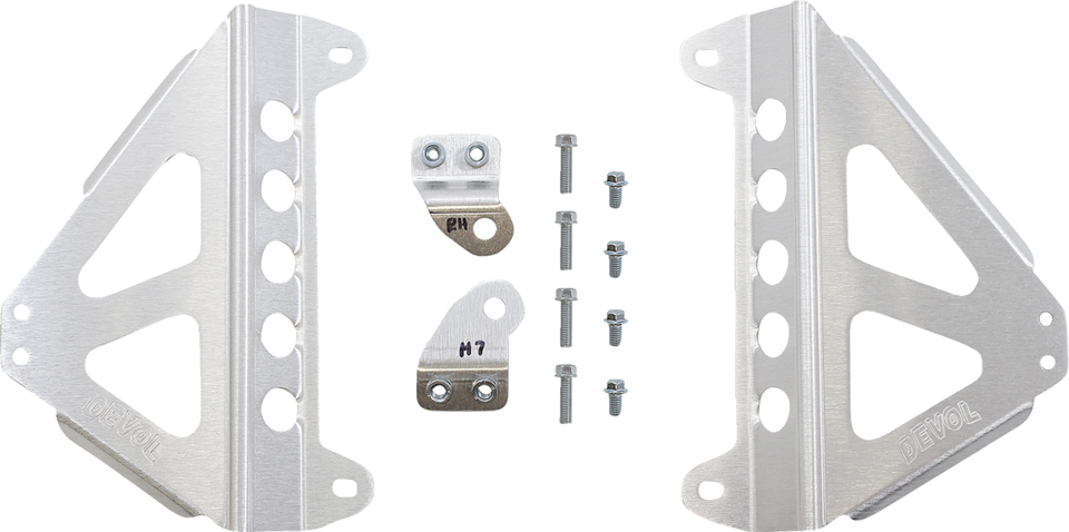 Radiator Race Brace Set - Yamaha