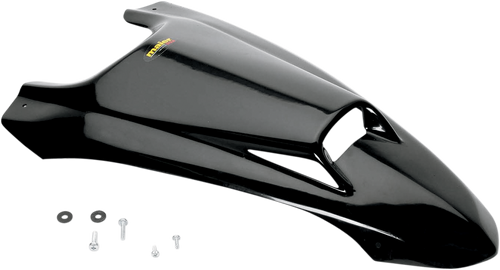 Scooped Hood Cover - YFZ450 - Black - Lutzka's Garage