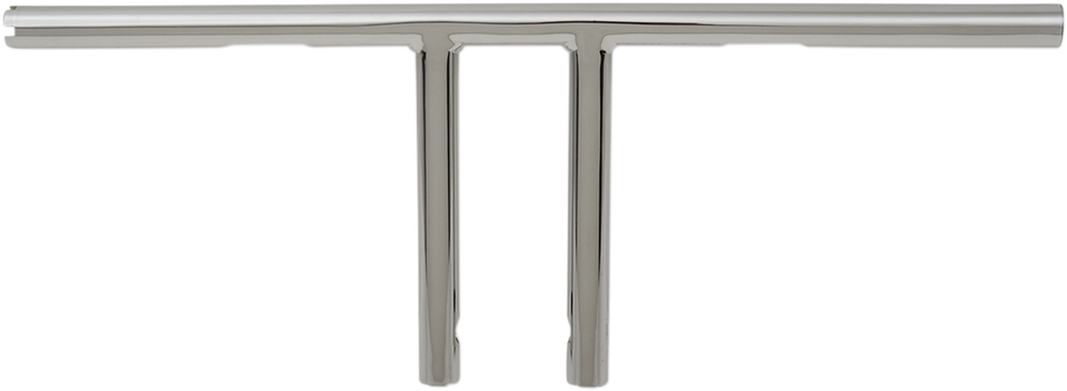 Handlebar - T-Bar - Dimpled - 8" - Chrome - Lutzka's Garage