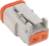 Deutsch Plug - 2 Pin - Gray - Lutzka's Garage