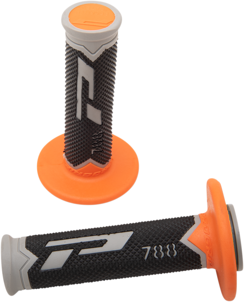 Grips - 788 - Gray/Orange/Black