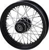 Wheel - Laced - 40 Spoke - Rear - Black - 16x3 - Lutzka's Garage