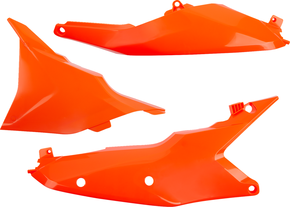 Side Panels - Fluorescent Orange
