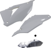 Side Panels - White - Kawasaki - Lutzka's Garage
