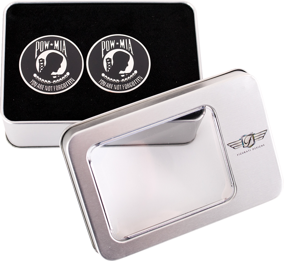 Swing Arm Covers - POW MIA - Custom