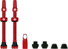 Tubeless Valve Stems - Red - Lutzka's Garage