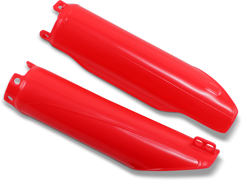 Fork Slider Protectors - Red - Lutzka's Garage