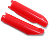 Fork Slider Protectors - Red - Lutzka's Garage