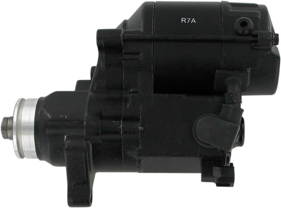 Starter Motor - Harley Davidson - Black Wrinkle - Lutzka's Garage
