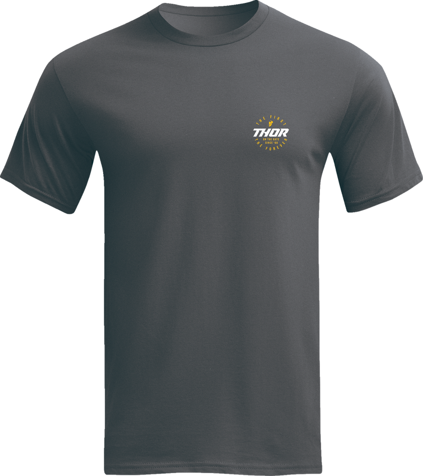 Stadium T-Shirt - Charcoal - Small - Lutzka's Garage