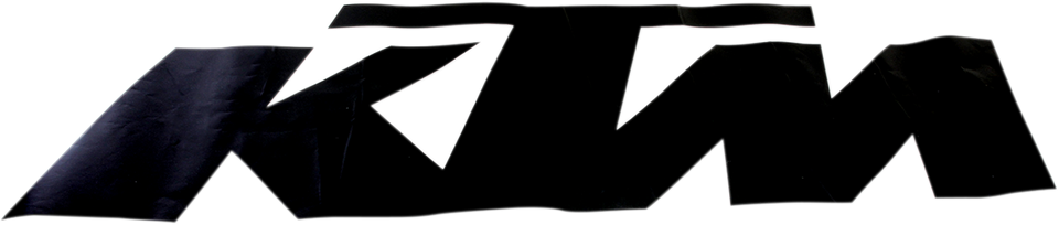 Die-Cut Decal - 3 - KTM Black
