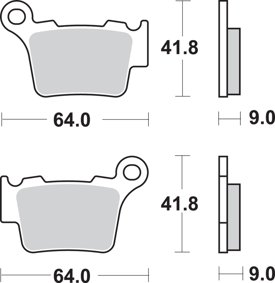 Off-Road Sintered Brake Pads