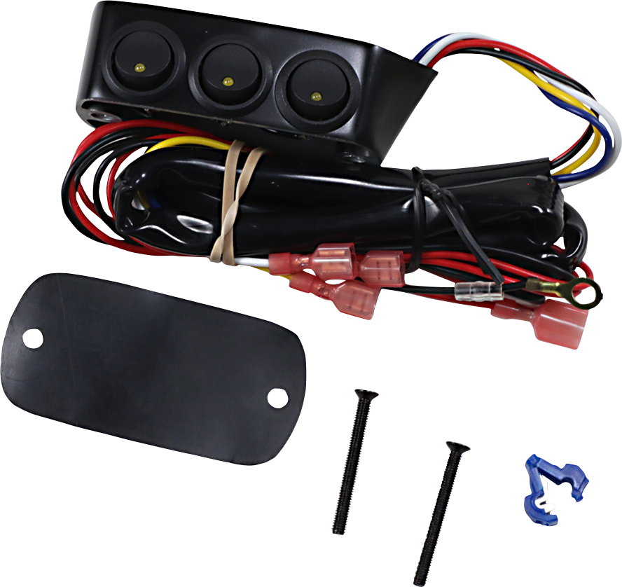 Switch Block Assembly - Brake Side - Black - Lutzka's Garage