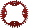 Rear Sprocket - Alloy - Red - 38-Tooth - Lutzka's Garage