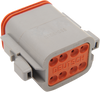 Deutsch Plug - 8 Pin - Gray - Lutzka's Garage