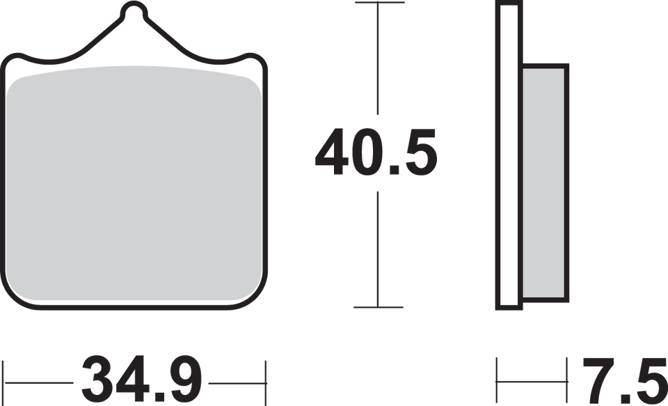HS Brake Pads - KTM/Husqvarna - 762HS