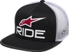 Ride 4.0 Trucker Hat - Black/White/Red - One Size - Lutzka's Garage