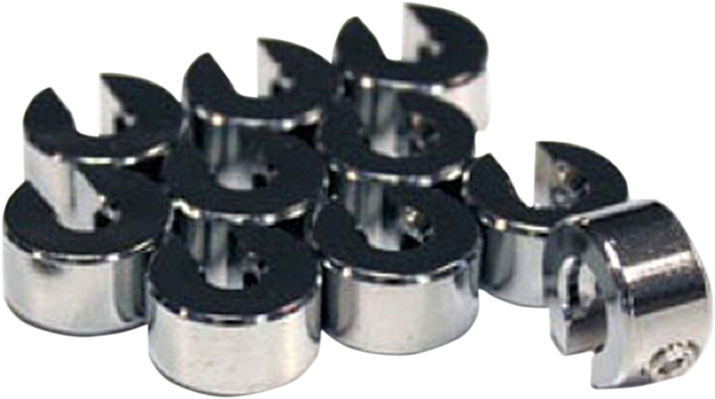 Wheel Weights - Re-Usable - 1/4 oz - Chrome - 10 Pack - Lutzka's Garage