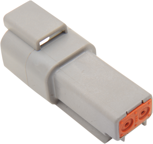 Deutsch Receptacle - 2 Pin - Gray - Lutzka's Garage