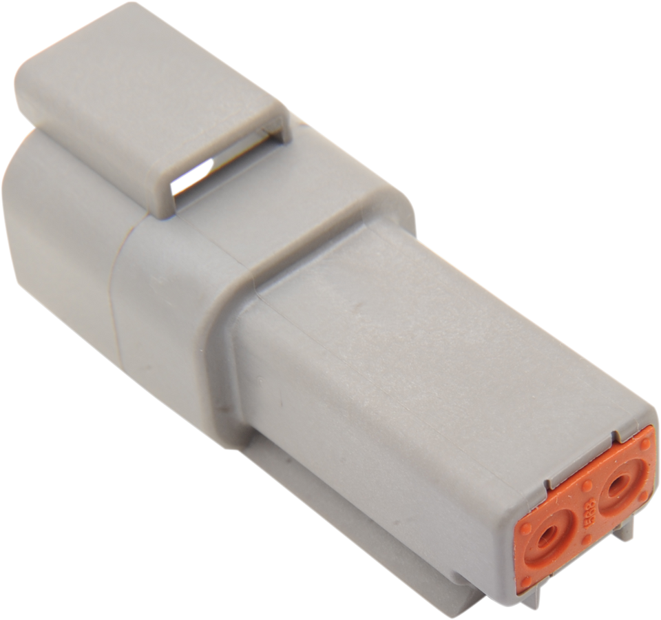 Deutsch Receptacle - 2 Pin - Gray - Lutzka's Garage