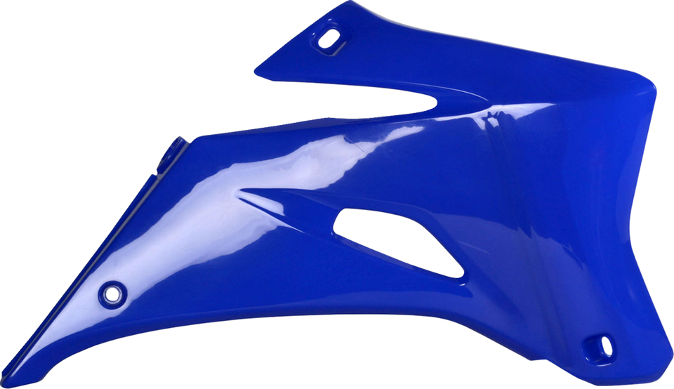 Radiator Cover - Blue - YZ 250F/450F - Lutzka's Garage