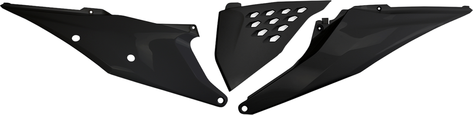 Side Panels - Black - Vented - Lutzka's Garage