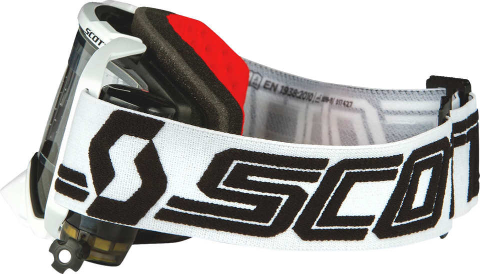 Prospect Super WFS Goggles - White/Black - Clear Works - Lutzka's Garage