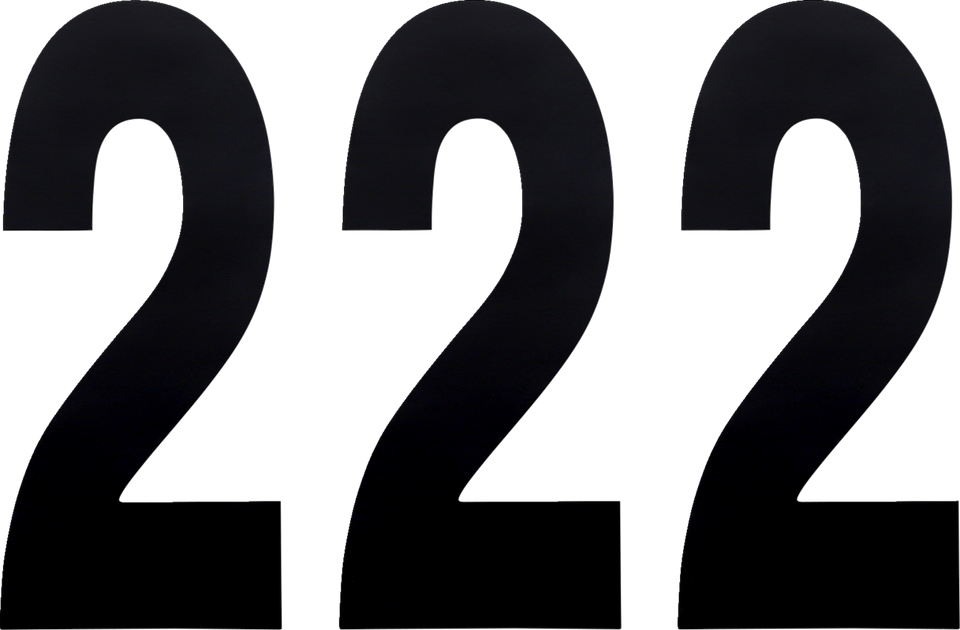 FX Number 2 - Black - 8" - Lutzka's Garage