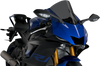 Race Windscreen - 14-1/2" - Dark Smoke - YZF-R6 - Lutzka's Garage