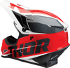 Sector Helmet - Fader - Red/Black - Small - Lutzka's Garage