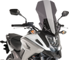 Touring Windscreen - 20-1/2" - Dark Smoke - NC750X - Lutzka's Garage